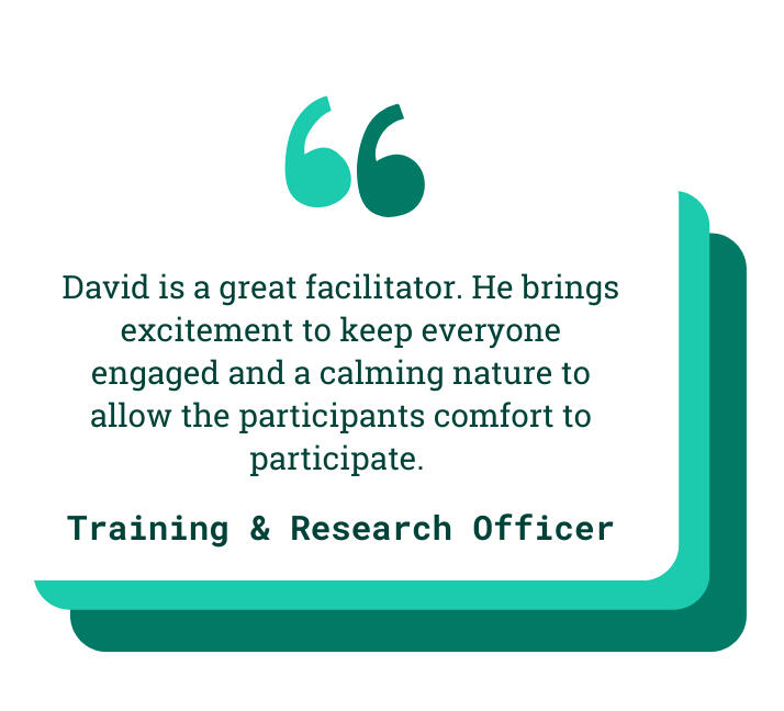 David Rashty is a great sales training facilitator